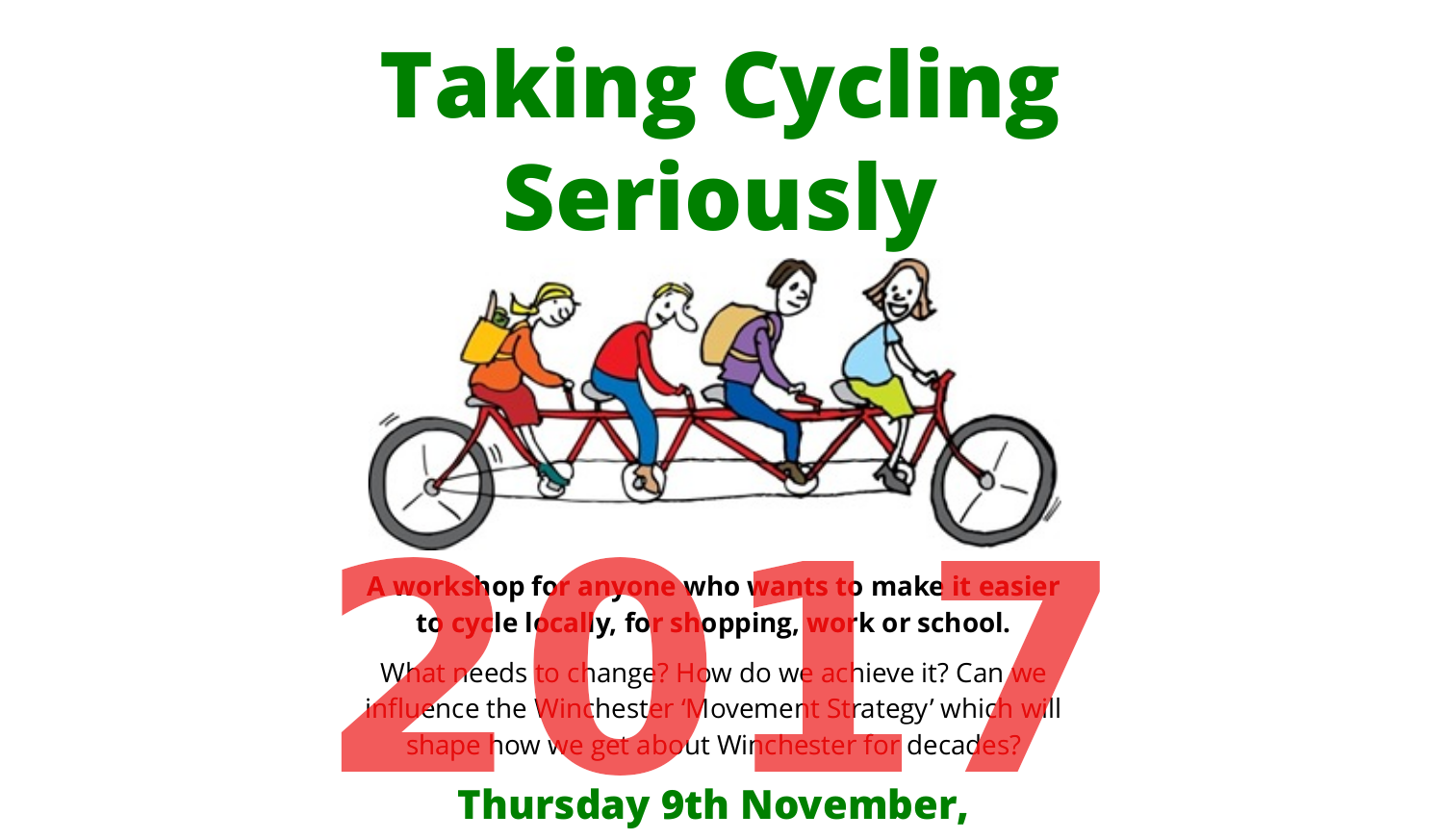 Cycle Winchester is five years old! Cycle Winchester